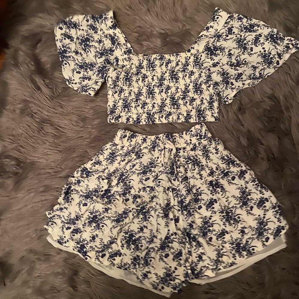 American eagle shirt and shorts sets